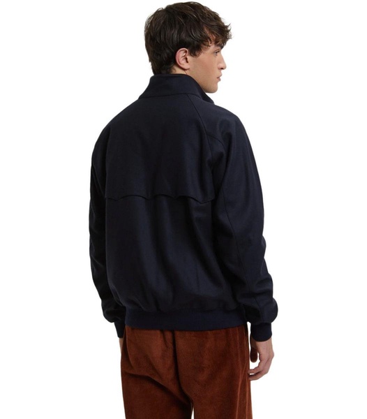 Baracuta Melton 69 Deep Blue Bomber Jacket