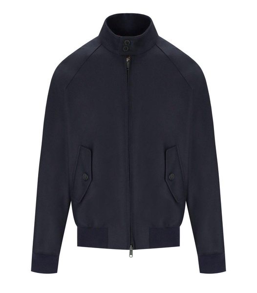 Baracuta Melton 69 Deep Blue Bomber Jacket