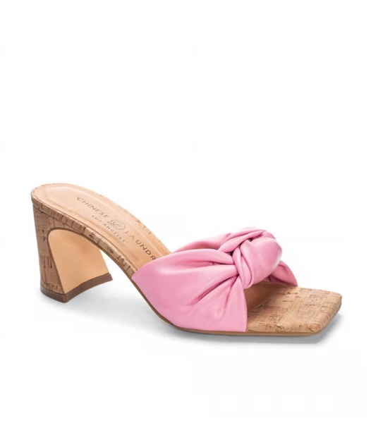 women's yvonna heeled sandal in pink