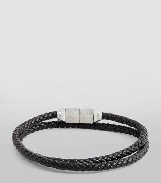 Leather Macramé Bracelet