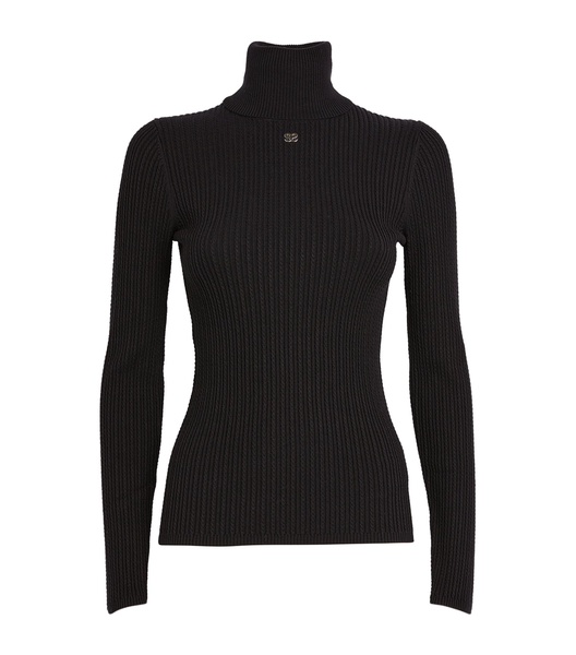 Ribbed Rollneck Top