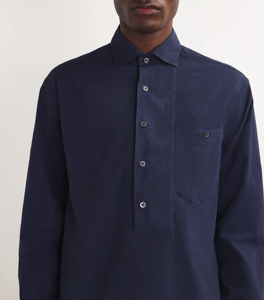 Cotton Chest-Pocket Shirt