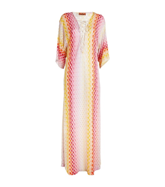 V-Neck Maxi Cover-Up 