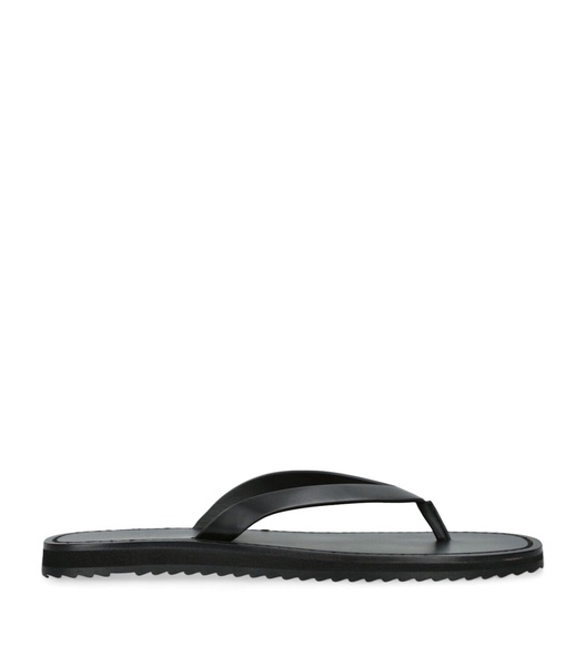 City Leather Flip Flops 