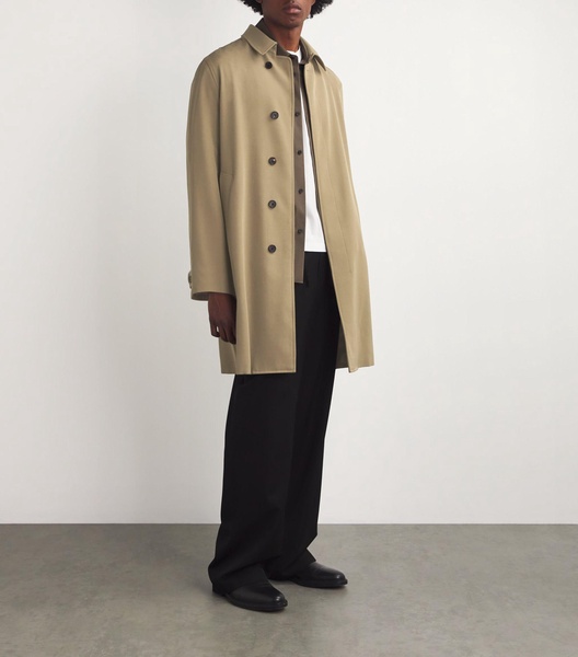 Wallace Wool Gabardine Car Coat