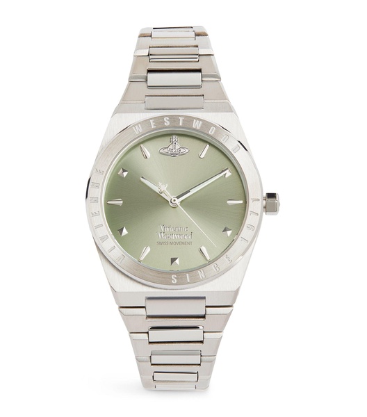 Stainless Steel Charterhouse Quartz Watch (34mm)