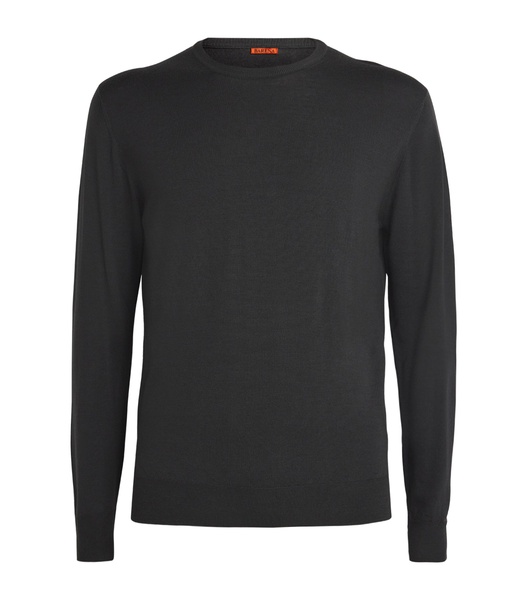 Merino Wool Fine-Knit Sweater