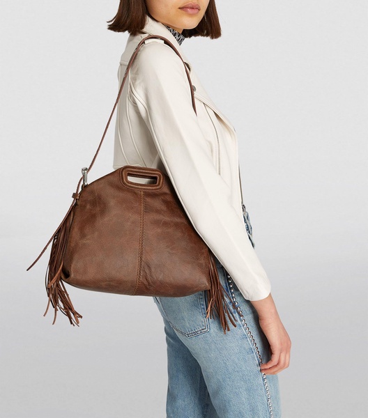 Leather Miss M Shoulder Bag