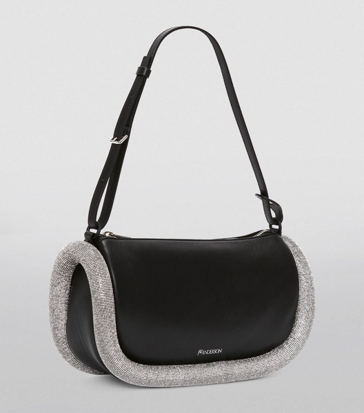 Leather Bumper-15 Shoulder Bag