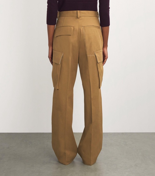 Cotton Cargo Trousers 