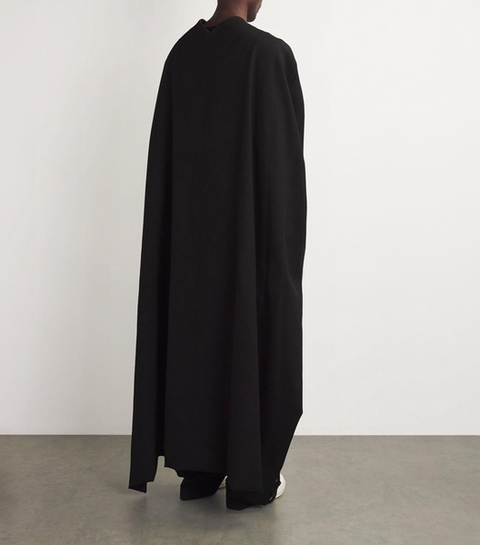 Wool Longline Cape