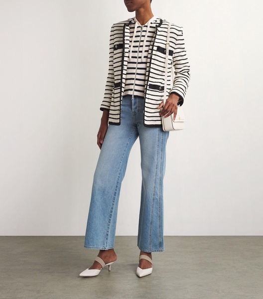 Wool-Cashmere Striped Jacket Dickey