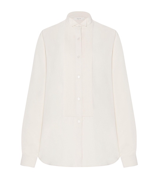 Vince Silk Tuxedo Shirt