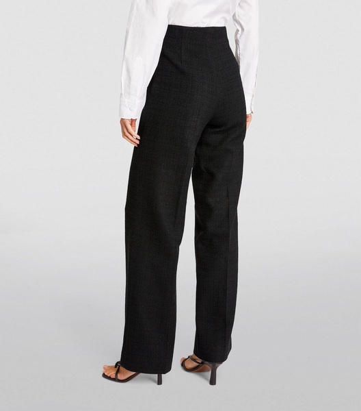 High-Rise Wide-Leg Trousers