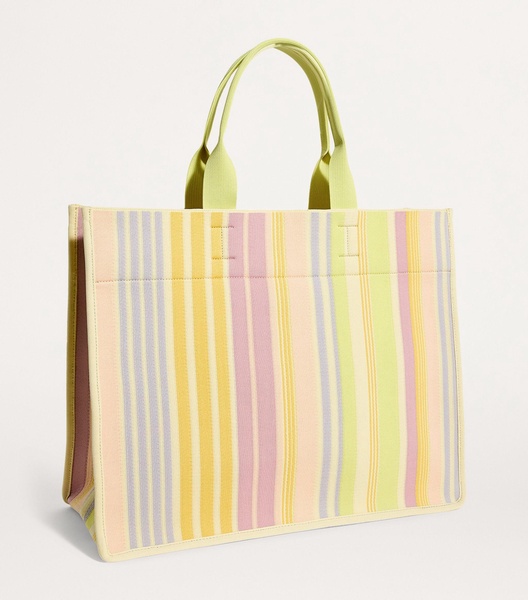 Large Jacquard Tote Bag 