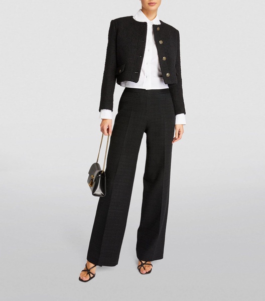 High-Rise Wide-Leg Trousers