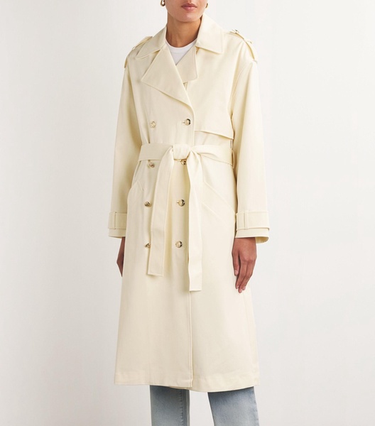 Cotton-Blend Layton Trench Coat