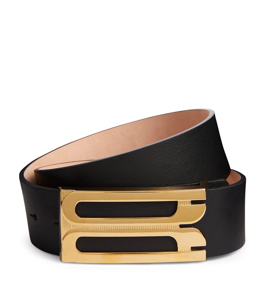 Large Leather Frame Belt