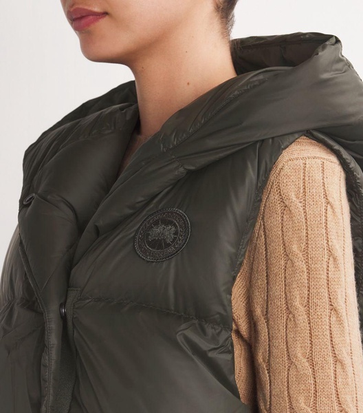 Down-Filled Rhoda Hooded Gilet