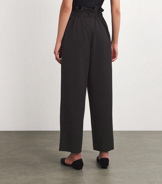 Fluid Tie-Waist Trousers