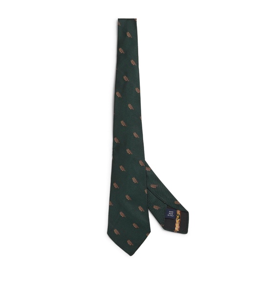 Silk Owl Tie 