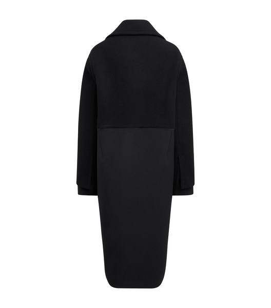 Stretch-Virgin Wool Coat 