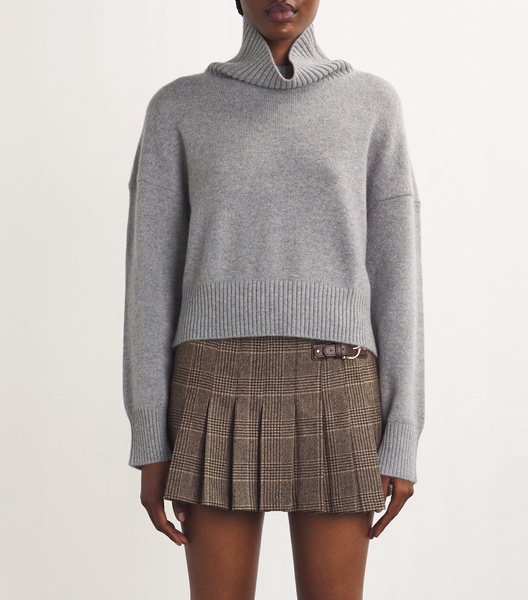 Cashmere-Blend Rollneck Sweater