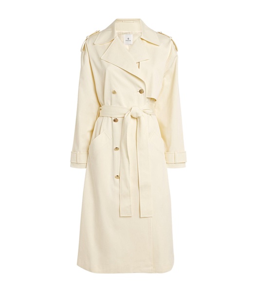 Cotton-Blend Layton Trench Coat