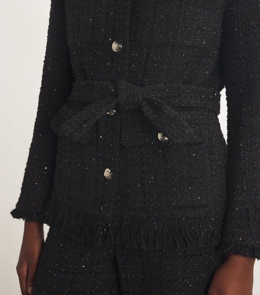 Metallic-Thread Jacket