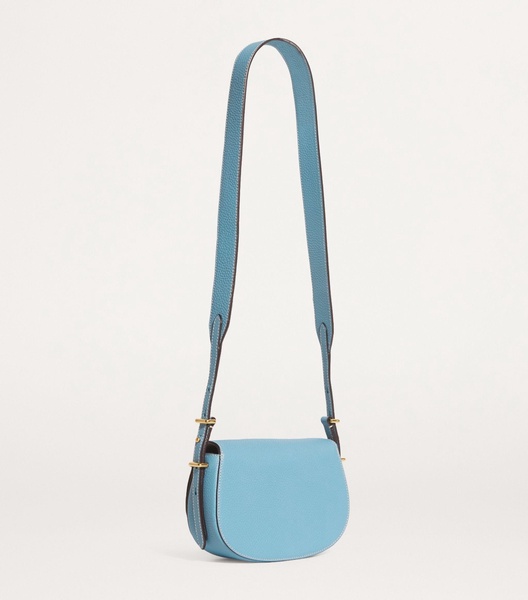 Mini Leather Polo ID Saddle Bag