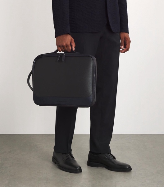 Leather Briefcase Backpack