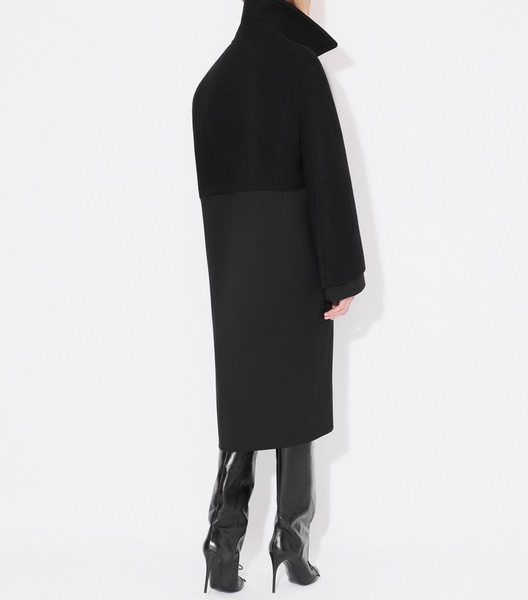 Stretch-Virgin Wool Coat 