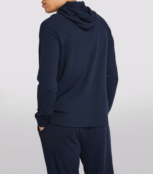 Cashmere Zip-Up Hoodie