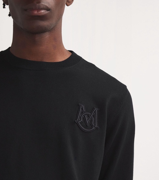 Cotton Logo Sweater 