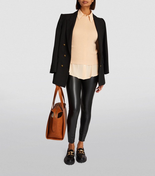 Faux Leather Leggings