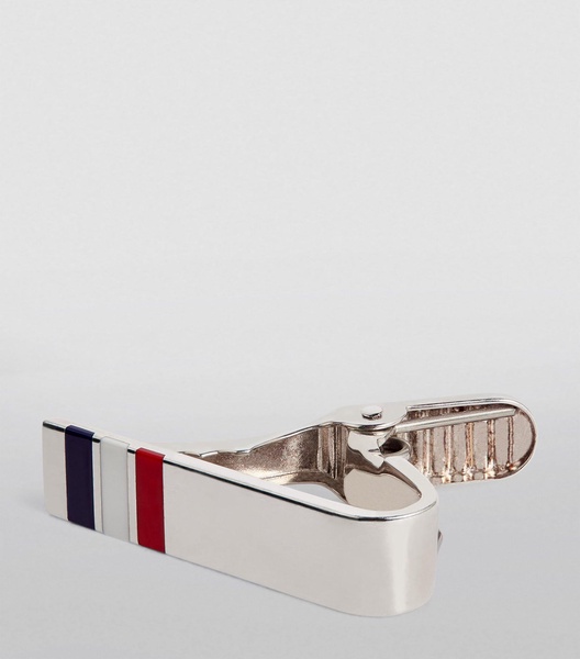 Sterling Silver Short Tie Clip