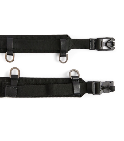 Leather-Trim Belt