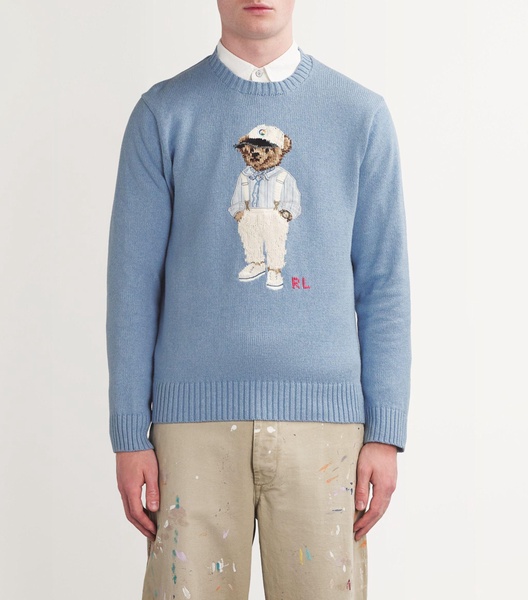 Cotton Polo Bear Sweater