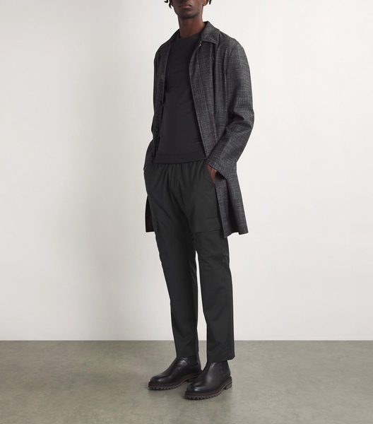 Virgin Wool Cargo Trousers