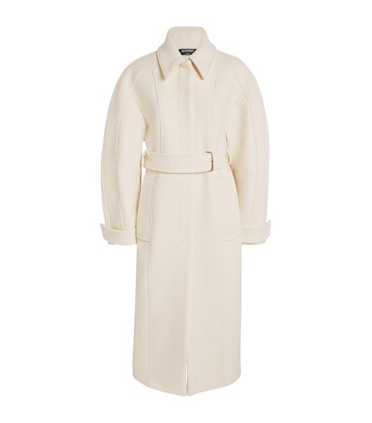 Virgin Wool Bari Trench Coat