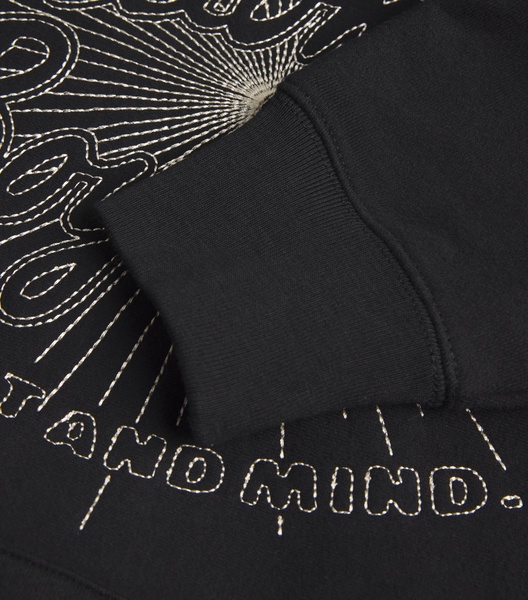 Cotton Embroidered Logo Hoodie