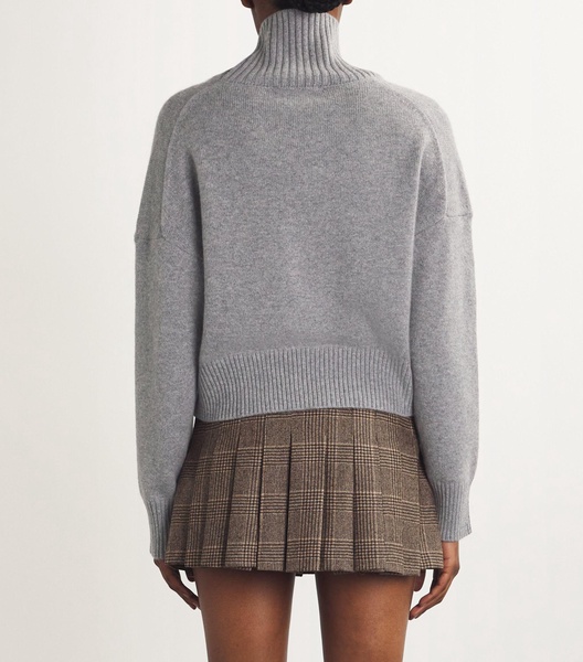 Cashmere-Blend Rollneck Sweater