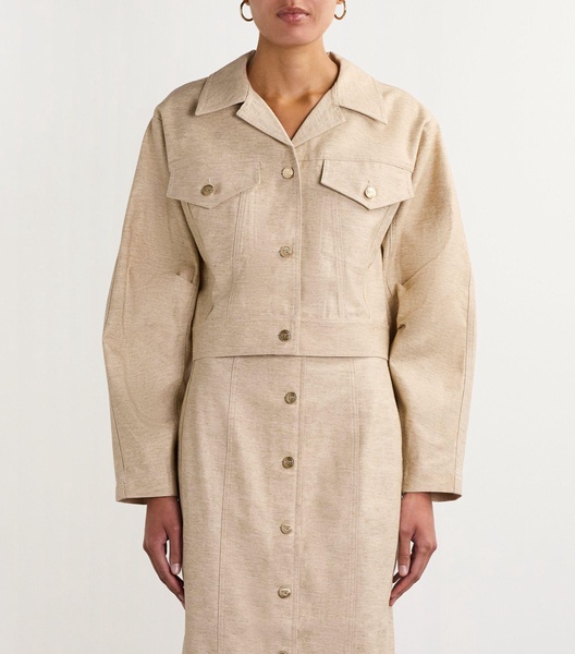 Cotton-Linen Daphne Jacket