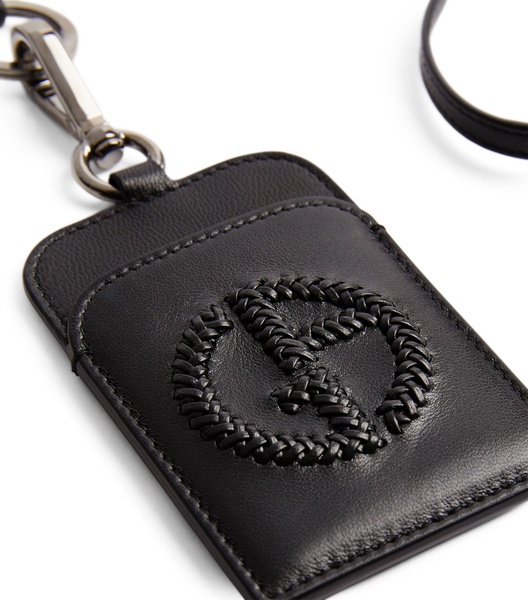 Leather Logo Badge Holder