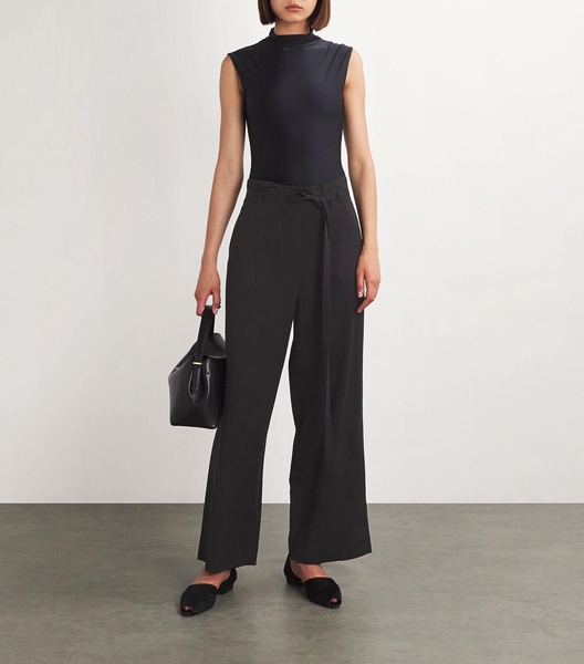 Fluid Tie-Waist Trousers