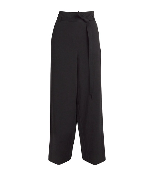 Fluid Tie-Waist Trousers