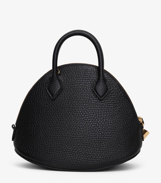 Leather Dome 25 Top-Handle Bag