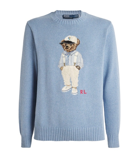 Cotton Polo Bear Sweater