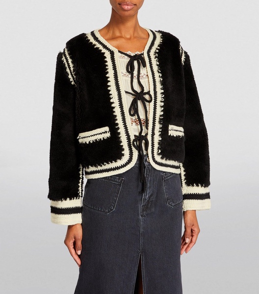 Wool Crochet Harper Jacket