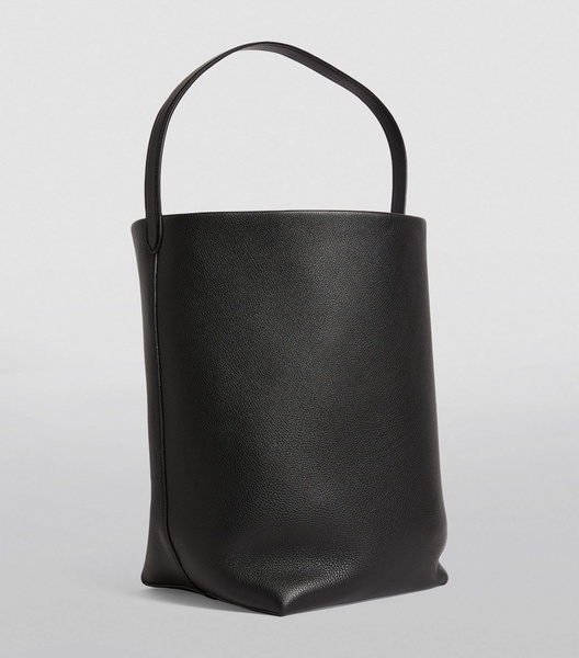 Large N/S Park Leather Tote Bag